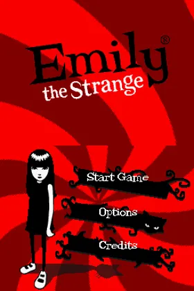 Emily the Strange - Strangerous (USA) (NDSi Enhanced) screen shot title